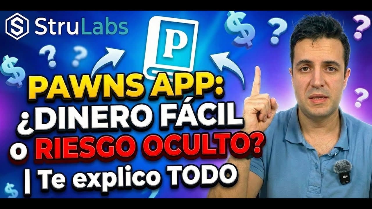 PAWNS APP: ¿DINERO FÁCIL o RIESGO OCULTO? | Te explico TODO