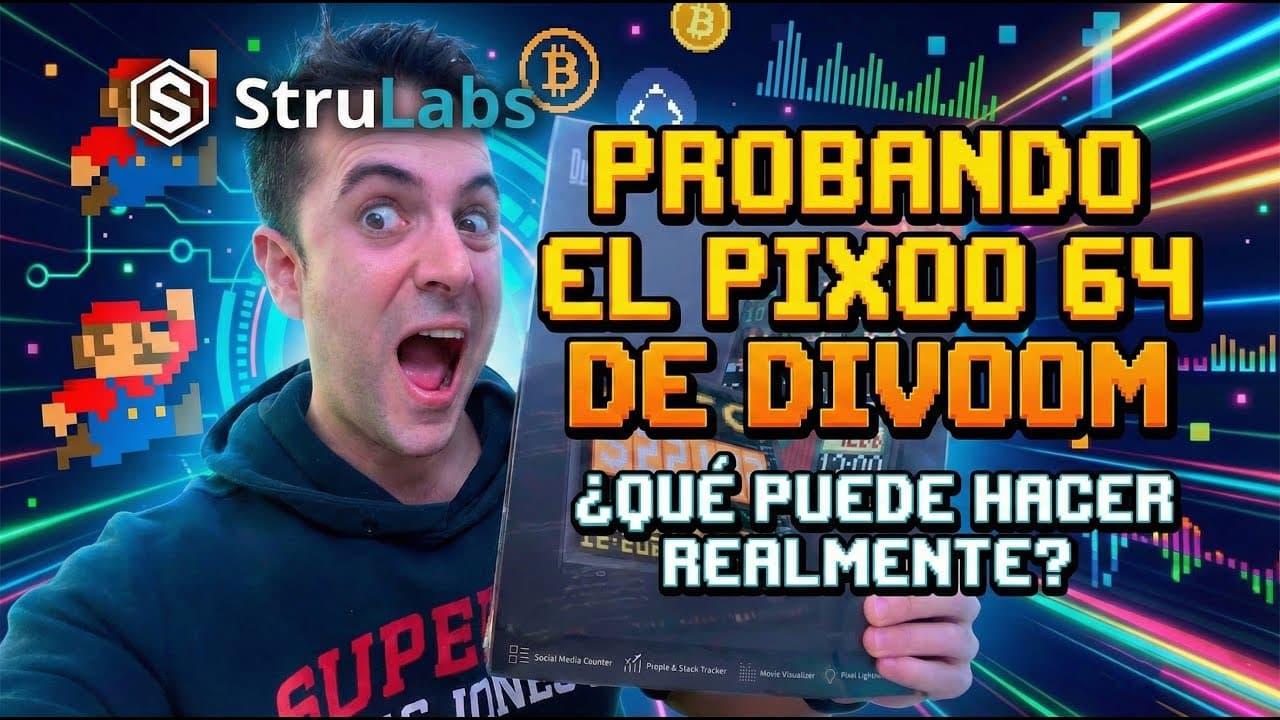 Probando el Pixoo 64 de Divoom – ¿Qué puede hacer realmente?